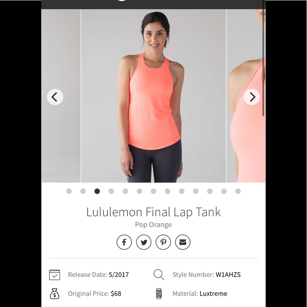 Lululemon Tank